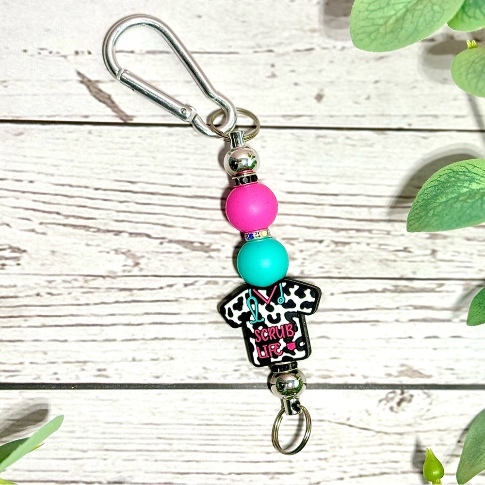 Scrub Life Keychain
